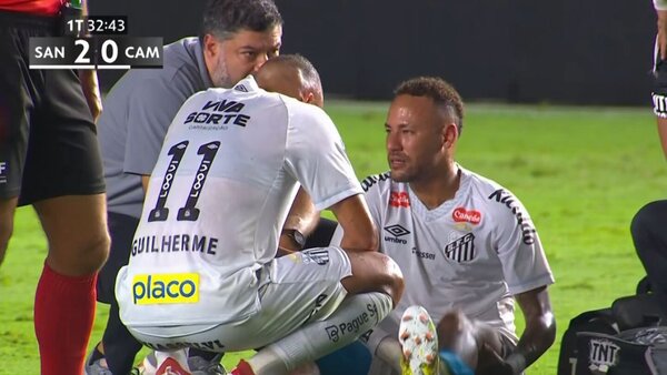 Neymar se vuelve a lesionar en el muslo izquierdo