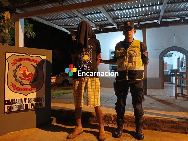Amenazó con cuchillo a su pareja y terminó detenido