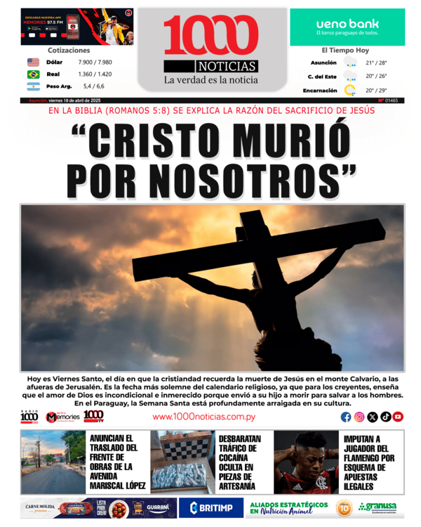 18 Abril 2025 - 1000 Noticias