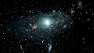Hallan una galaxia muy similar a la Vía Láctea ya formada poco después del Big Bang
