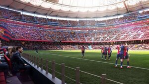 El césped del Camp Nou se empezará a plantar la próxima semana