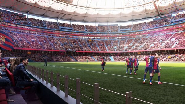 El césped del Camp Nou se empezará a plantar la próxima semana