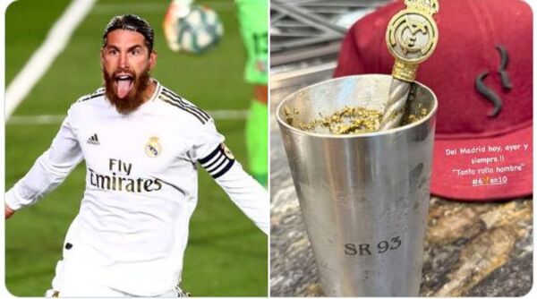 Tras eliminación del Real Madrid de la Champions League Sergio Ramos disfrutó de un rico tereré