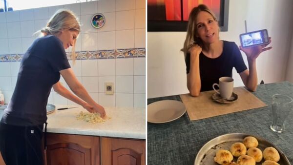 Sanie López hizo chipa: "En Semana Santa no hay que cuidar las calorías"