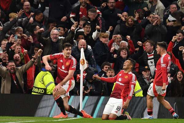 Europa League: Épica remontada del Manchester United en partido de loco - Fútbol Internacional - ABC Color