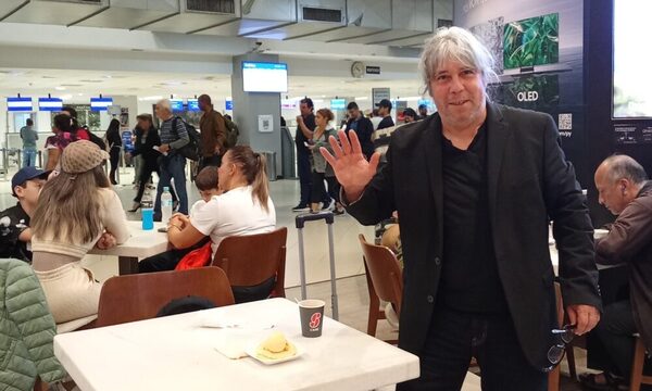 Después de hacer un concierto y comer la chipa de Semana Santa, Ismael Ledesma vuelve a Francia