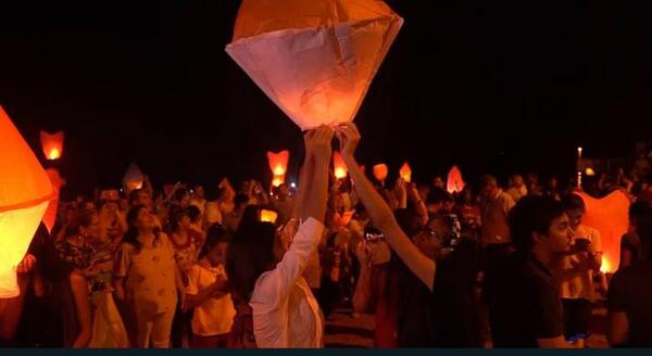 Debido a torrencial lluvia oñesuspendé “Camino de las luces” en Concepción