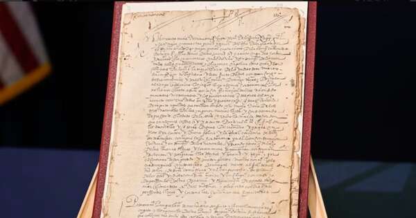 La Nación / EE. UU. devuelve un manuscrito a Paraguay
