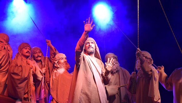 Unen fe, arte y tecnología para recrear la Muerte de Jesucristo