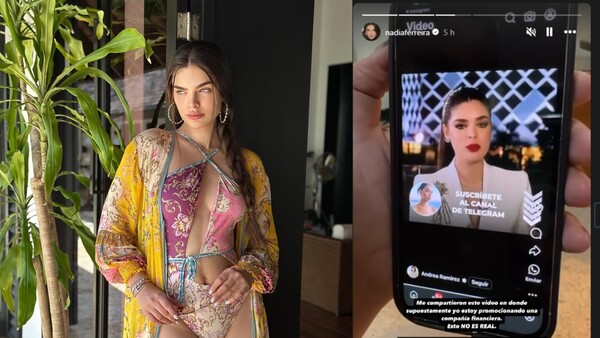 Nadia Ferreira advirtió que la clonaron para estafar: "Me asusta mucho"