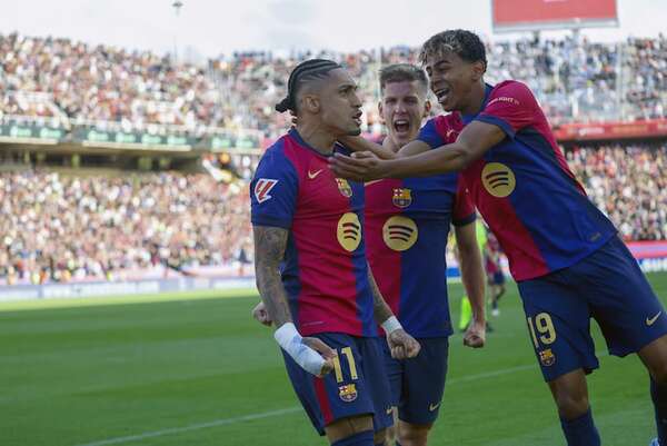 Barça logra gran remontada ante el Celta y sigue rumbo al título - Fútbol Internacional - ABC Color