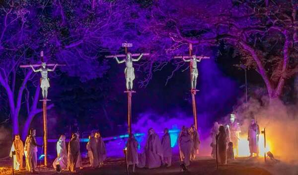 Kurusu Rape: en Villa Elisa se vivió de cerca la pasión de Cristo - Nacionales - ABC Color