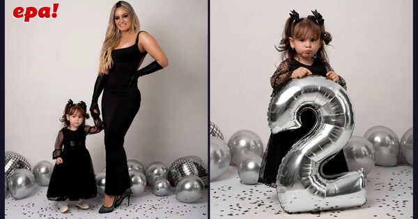 ¡Puro amor! Paola Ruiz Díaz celebró a lo grande los dos añitos de su hija menor