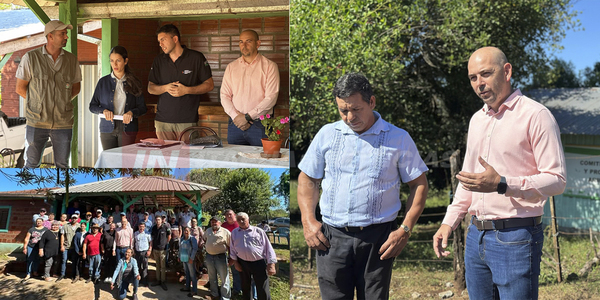 INTENDENTE DE CAMBYRETÁ DESTACA APOYO HISTÓRICO A PRODUCTORES