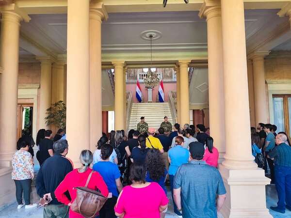 Exitoso recorrido por el Palacio de López este domingo: ¿cuándo vuelve a realizarse? - Nacionales - ABC Color