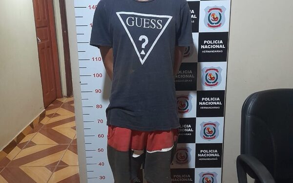 Joven agredió a sus padres y hermana