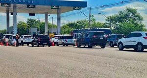 Operativo retorno: carril adicional en Ypacaraí desde ayer sábado
