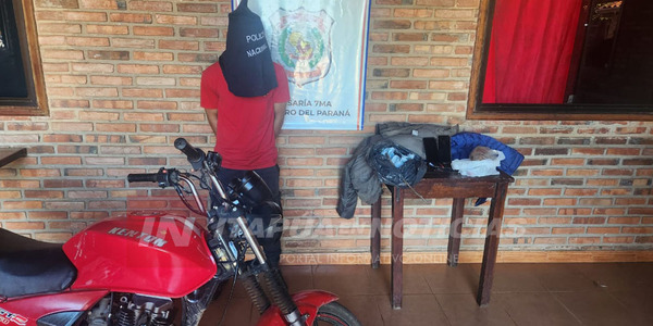 SUJETO FUE DETENIDO POR SIMULAR UN HURTO EN SAN PEDRO DEL PNÁ.