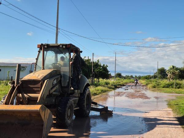 Más de 100 efectivos militares desplegados para asistencia en Alto Paraguay y Concepción - .::Agencia IP::.
