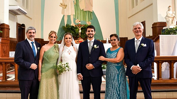Renata y Marco unieron sus vidas