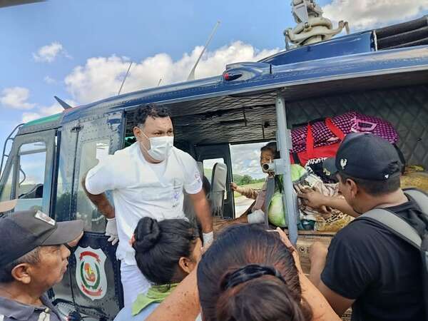 Aislamiento en Alto Paraguay: otras 48 personas evacuadas este domingo - Nacionales - ABC Color