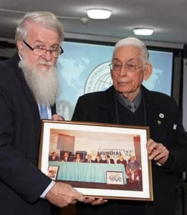 El doctor Jorge Acosta González, prócer de la dirigencia deportiva, cumple 95 años