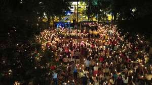 Alta participación ciudadana en la Fiesta de la Luz en San Pedro de Ycuamandyyú - Nacionales - ABC Color