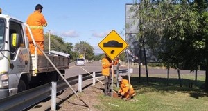 Finalizan trabajos de señalización en el Tramo Villarrica – Itapé