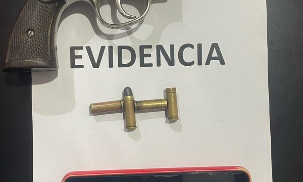 Detienen a hombre que efectuó disparos al aire