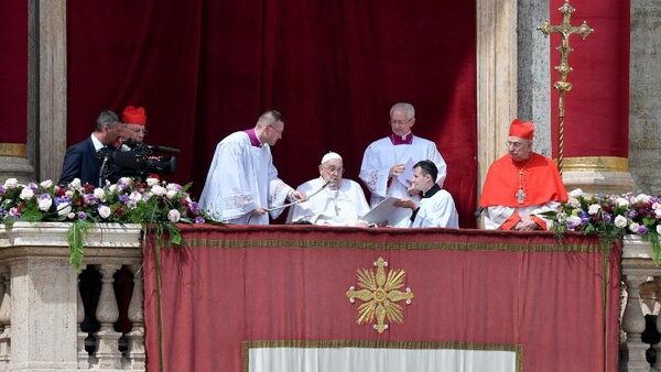 Así fue la última aparición pública del papa Francisco antes de su muerte - trece