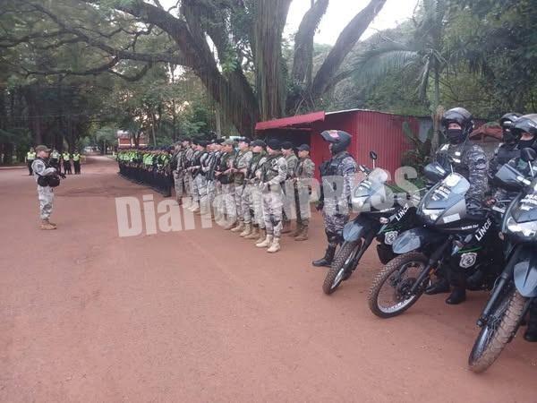 Refuerzan seguridad en sur de Alto Paraná ante posible asalto de una banda criminal – Diario TNPRESS