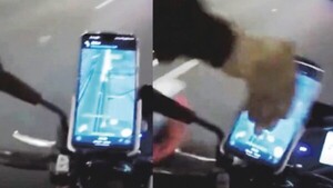 Descuidistas roban celulares de soportes de los motobolt