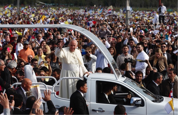 Recordamos la histórica visita del papa Francisco a Paraguay - Unicanal