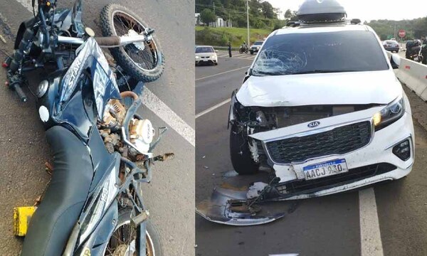 Motociclista murió tras ser impactado por una camioneta en Coronel Oviedo – Prensa 5