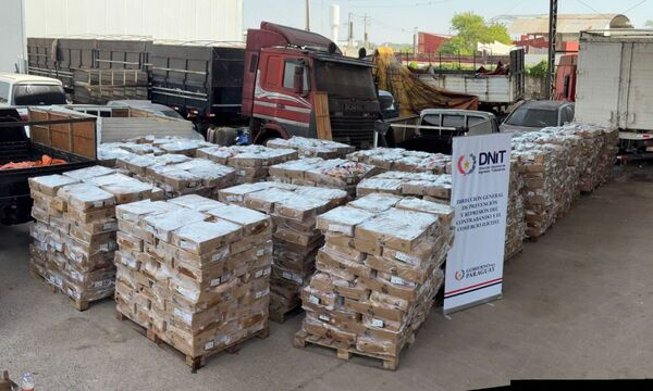 DNIT decomis贸 mercader铆as por G. 60.000 millones en primeros tres meses del a帽o