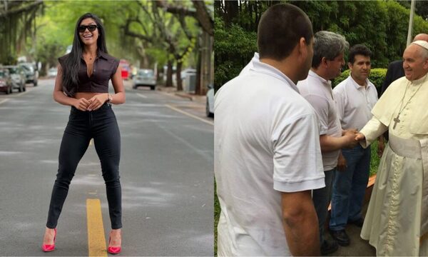 ¡Modelo contó que su papá fue el encargado de preparar el Papa móvil en Paraguay!