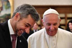 Este es el mensaje de Mario Abdo por la muerte del papa Francisco - Nacionales - ABC Color