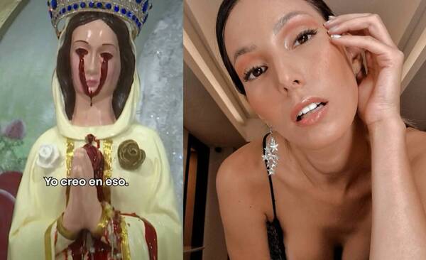 Dora habló de cómo la afectó la muerte del papa Francisco y lo relacionó con la Virgen que lloraba sangre