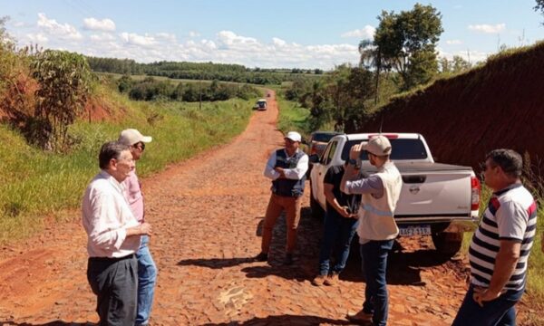 Ultiman detalles para inicio de obras del asfaltado entre Juan E. O’Leary y San Cristóbal