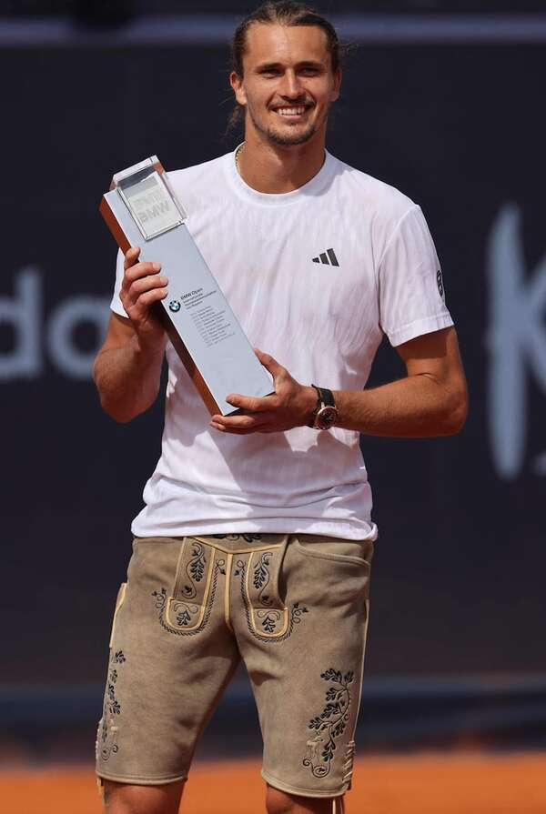 Zverev celebra su cumpleaños con título en Múnich y escala al segundo lugar del ranking - Polideportivo - ABC Color