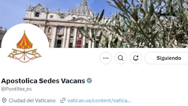 El Vaticano ya modificó las cuentas de redes del Papa: retiró la foto de Francisco y la renombró “Sede Apostólica Vacante” - ADN Digital
