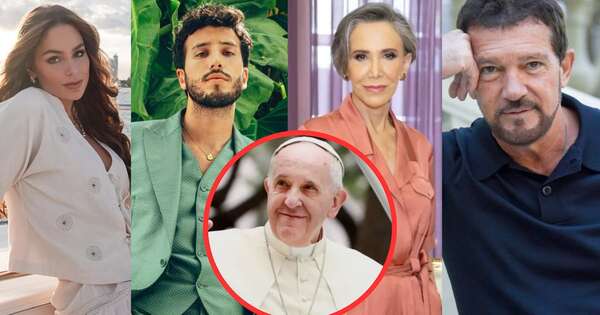 La Nación / Reacción de artistas famosos ante la muerte del papa Francisco