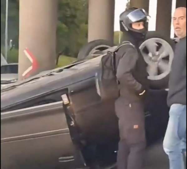 Se vuelve viral video del accidente de tránsito causado por un joven alcoholizado en Argentina - Mundo - ABC Color