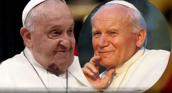 Tras la partida del Papa Francisco: la coincidencia con la muerte de Juan Pablo II que parece una señal divina
