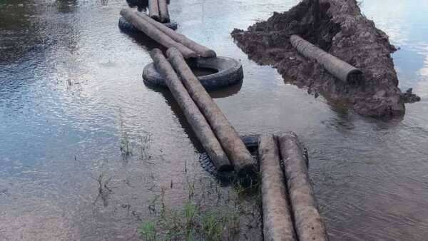 Inundaciones y aislamiento afectan a familias de Fuerte Olimpo y comunidades aledañas