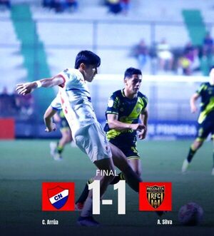 Recoleta arranca el empate a Nacional con un penal sobre tiempo añadido
