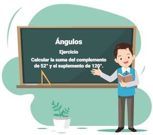 Relación entre ángulos con ejemplos, ejercicios y respuestas - Matemática Tercer Ciclo - ABC Color