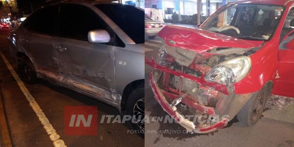 COLISIÓN DEJÓ UNA PAREJA HERIDA EN ENCARNACIÓN 