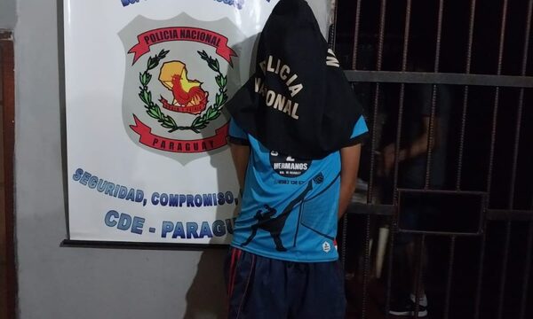 Atrapan a joven buscado por hurto agravado y reducción