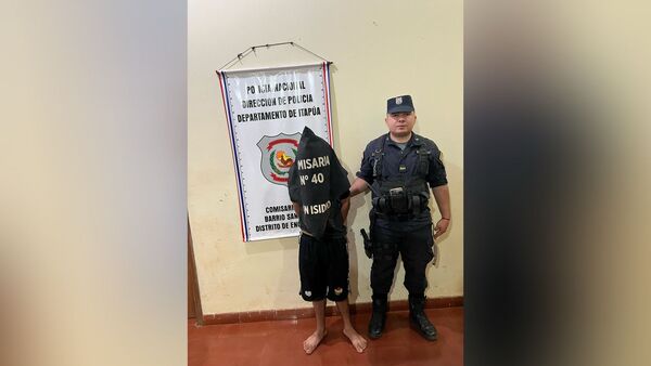 Vecinos y policías logran detener a presunto autor de hurto domiciliario en San Isidro
